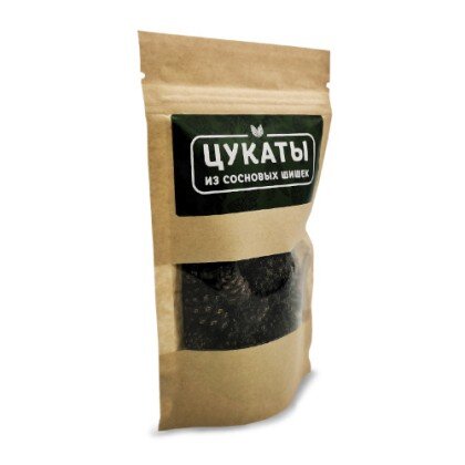 Цукаты из сосновых шишек 100г/Коломна/