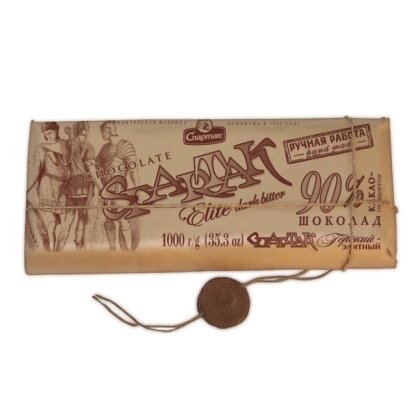 Шоколад Спартак Горький 90% (1кг) шт Спартак