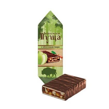 Конфеты Беловежская пуща с яблоком (300г) Коммунарка