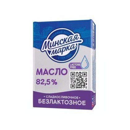 Масло слив.Минская марка 82,5% 180г /Минск/