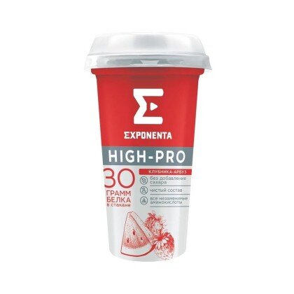 Напиток Экспонента клубника-арбуз 250г